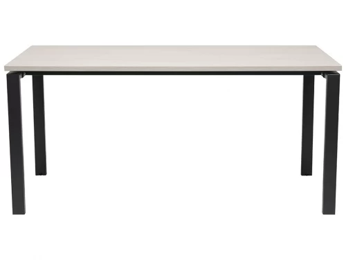 Стол офисный NT 140x70 белое дерево/серый