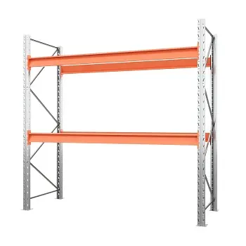Стеллаж паллетный 2500x2700x1100/2 (950 кг. на ярус)