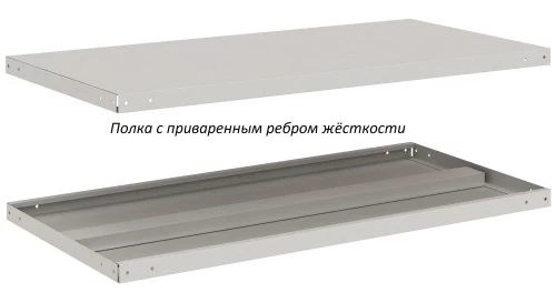 Стеллаж металлический Титан МС-750 2500x700x400/5