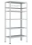 Стеллаж металлический Титан МС-750 2500x700x400/3