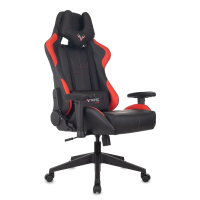 Игровое кресло Бюрократ Zombie VIKING 5 AERO (экокожа черная/экокожа красная)